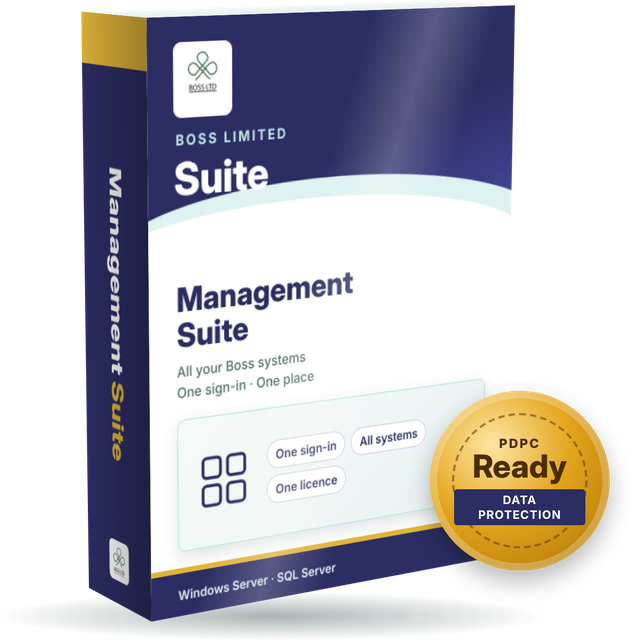 Boss Suite software box